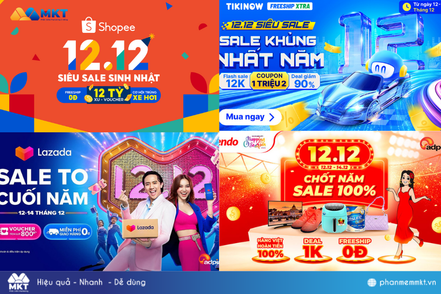 Siêu sale 12.12 - ngày hội ưu đãi lớn nhất năm